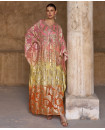 Aldana shimmer silk kaftan